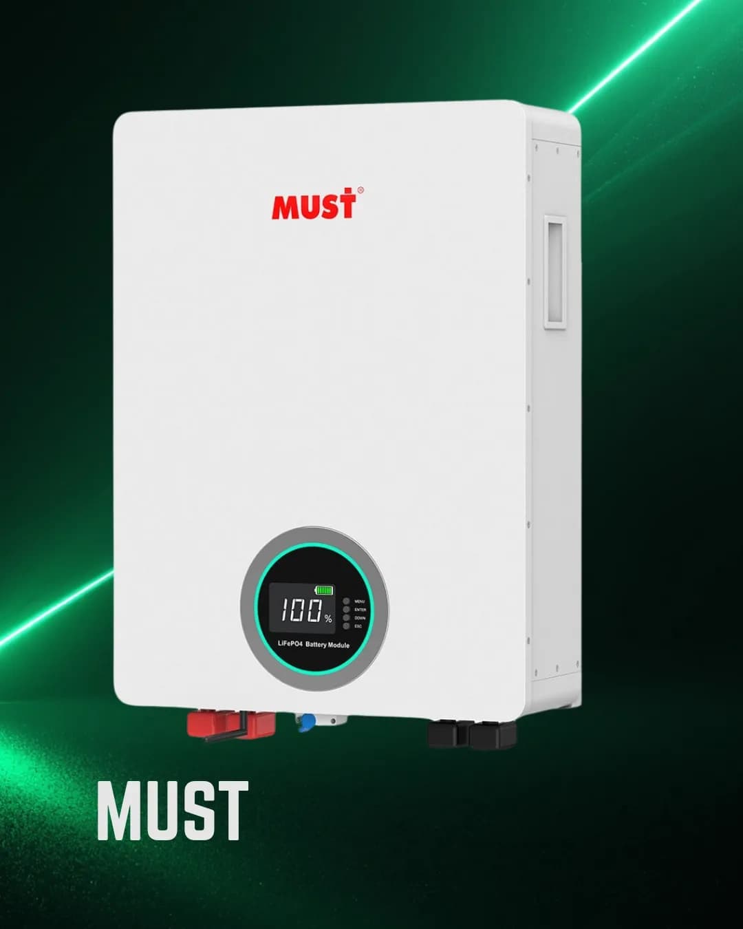 Must 10.24kWh / 51.2V/ 200Ah Lithium Battery — image 1