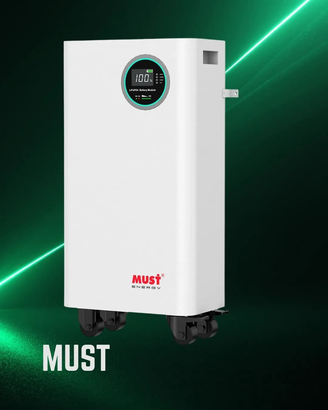 Must 15.36kWh / 51.2V: / 300Ah Lithium Battery — image 1